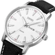 Годинник наручний Skmei 9303SIBK 3ATM 43 мм Silver/Black - зображення 2