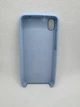 Чехол Silicone Cover для Xiaomi Redmi 7A Светло-голубой - изображение 2