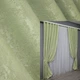 Комплект готовых штор VR-Textil Жаккард Sultan XO № 1367ш Светло-оливковый 150х270 см 2 шт (33-0228) - изображение 1