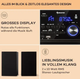 Музыкальный центр Auna MC-40 DAB, FM/DAB+, Bluetooth, CD, USB, пульт - изображение 4