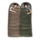 Спальник з капюшоном Naturehike U150 NH20MSD07, (11°C), правий, коричневий - изображение 1