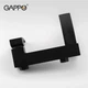 Смеситель для ванны GAPPO G3207-6 черный - изображение 5