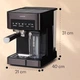 Кофемашина Klarstein Arabica Comfort 1350W 20 Bar (10041523) - изображение 8