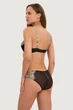 Комплект белья: бюстгальтер push-up и трусики слип Lormar 80B/L Черный микс (Nero) (91207) - изображение 3