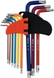 Ключі Yato Torx Т10-Т50 Г-подібні 2-сторонні HRC 58-62 S2 YT-05633 (5906083067310) - зображення 1