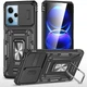 Ударостійкий чохол Camshield Army Ring для Xiaomi Redmi 12 Чорний - изображение 1