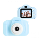 Детский цифровой фотоаппарат Kids Camera GM14 с записью видео и с играми Синий GGS-77 - изображение 4
