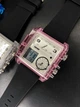 Мужские часы Skmei 2020 Pink-Transparent - изображение 2