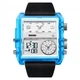Мужские часы Skmei 2020 Blue-Transparent - изображение 2
