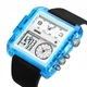 Мужские часы Skmei 2020 Blue-Transparent - изображение 4