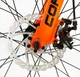 Спортивный алюминиевый велосипед 24 дюймов, рама 11д, Shimano 21 скорость, оранжевый, Corso «SKYLINE» SL- 24336 - изображение 3