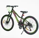 Спортивный алюминиевый велосипед 24 дюйма, рама 12д, Shimano 21 скорость, зеленый с розовым, Corso «GRAVITY» GR-24617 - изображение 3