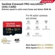 Карта памяти SanDisk Extreme PRO Micro SD 128GB флэш-карта SD U3 4K V30 Microsd з SD-адаптером class 10 UHS-I U3 V30 - изображение 4