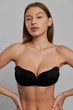 Бюстгальтер-невидимка без бретелек Nud Fly Bra Черный (B) - изображение 1
