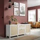 Модуль для зберігання із шухлядами IKEA BESTÅ БЕСТО, білий Studsviken, STUBBARP СТУББАРП, тополя біла, - изображение 3