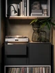 Навесной шкаф с 2 ящиками IKEA ЭКЕТ, темно-серый, 35x35x35 см, 393.293.84 - изображение 8