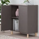 Комбинация шкафов с ножками IKEA ЭКЕТ, темно-серый, дерево, 70x35x80 см, 393.880.00 - изображение 4