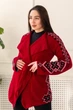 Fashions • Жіночий кардиган Крістіна Fashions 44-52 червоний (4141/а-гу) - зображення 6