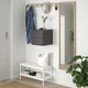 Навесной шкаф с 2 ящиками IKEA ЭКЕТ, темно-серый, 35x35x35 см, 393.293.84 - изображение 5