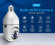 Бездротова панорамна IP Wi-Fi камера відеоспостереження в патрон L1 E27 Smart 3120S-DPXY 2MP - зображення 5