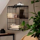 Полиця навісна IKEA GULLHULT, чорний, сосна патина, 30х40 см, 804.177.35 - изображение 3
