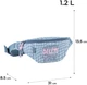 Сумка-бананка Kite teens 13.5x31x8.5 см Сіра (K24-2770-2) - зображення 2