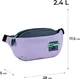 Сумка-бананка Kite teens 17.5x28x5 см Сіро-фіолетова (K24-2771-1) - зображення 2