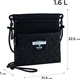 Сумка-кросбоді Kite teens 22.5x21.5x1 см Чорна (K24-2772-6) - зображення 4