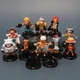 Фигурки Ван Пис One Piece Monkey Luffy Луффи Соломенная шляпа аниме 12 шт 5 см - изображение 6