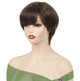Парик короткий Dark Brown, термоволокно VC Brown 7249 - изображение 5