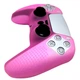Защитный силиконовый чехол Full Pink для геймпада Sony DualSense (PS5) + в подарок накладки на стики (425940141) - изображение 3