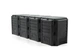 Компостер Prosperplast Modular Large чотирикамерний 1600 л чорний (IKSM1600C-S411) - зображення 1