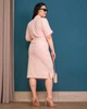 Плаття Alenka Plus 14469-1, 56, пудра - зображення 3