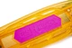 Детский пластиковый пенниборд скейтборд Penny Board Crystal Orange с музыкой и светящимися колесами до 85 кг - изображение 5