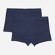 Zestaw majtek szorty męski 2 szt Levi's Solid Basic Trunk Organic Co 2P 7012228440020 M Niebieski (8720245438315) - obraz 4