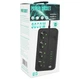 Сетевой фильтр-удлинитель Voltronic G-13, 3000W, 4 Socket + 4 USB 3,2А + 2 Type-C, 2м, Black - изображение 5