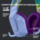 Гарнітура Logitech G733 Lightspeed Wireless RGB, LILAC (6617183) - изображение 4