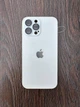 Чехол стеклянный противоударный матовый AG Silicone + Glass Case with MagSafe для Apple iPhone 14 Pro Max (6.7") Pearly white - изображение 1