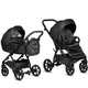 Коляска TUTIS 2 в 1 Uno5+ Leather collection Jet Black (1402699) - зображення 1