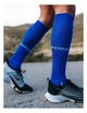 Гольфы компрессионные для бега Compressport Full Socks Run, Dazz Blue/Sugar, T3 (42-44) - изображение 4