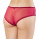 Трусики-слипы женские из сеточки и кружева Felisiya Lingerie Малиновое вино 276-910с170 XL - изображение 2