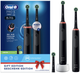 Набір електричних зубних щіток Oral-B Pro 3 3900 CrossAction Black (8006540760215) - зображення 1