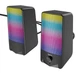 Колонки компьютерные HOCO DS14 10W подсветка RGB Rhythmic Spectrum desktop speaker - изображение 2