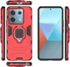 Чохол Iron Ring для Xiaomi Redmi Note 13 Pro 5G протиударний бампер з підставкою Red - зображення 5