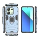 Чехол Iron Ring для Xiaomi Redmi Note 13 противоударный бампер с подставкой Navy-Blue - изображение 5