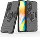 Чехол Iron Ring для OPPO A98 противоударный бампер с подставкой Black - изображение 1