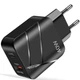 Зарядний пристрій Блок живлення для телефону 40W PD + QC3.0 Блок зарядки для Samsung, iPhone, Xiaomi, Redmi, Huawei, Realme - зображення 1