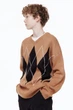 Свитер H&M пх8917 коричневий 134-140 - зображення 1