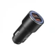 Автомобильное зарядное устройство SkyDolphin SZ15 Aluminium QC3.0 (2USB, 2.4A) Black (AZP-000087) - изображение 1
