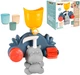 Игрушка для ванны Smoby Little Водяная мельница Бегемот (140405) (3032161404059) - изображение 1